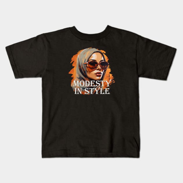 Modesty in Style Kids T-Shirt by Pixy Official